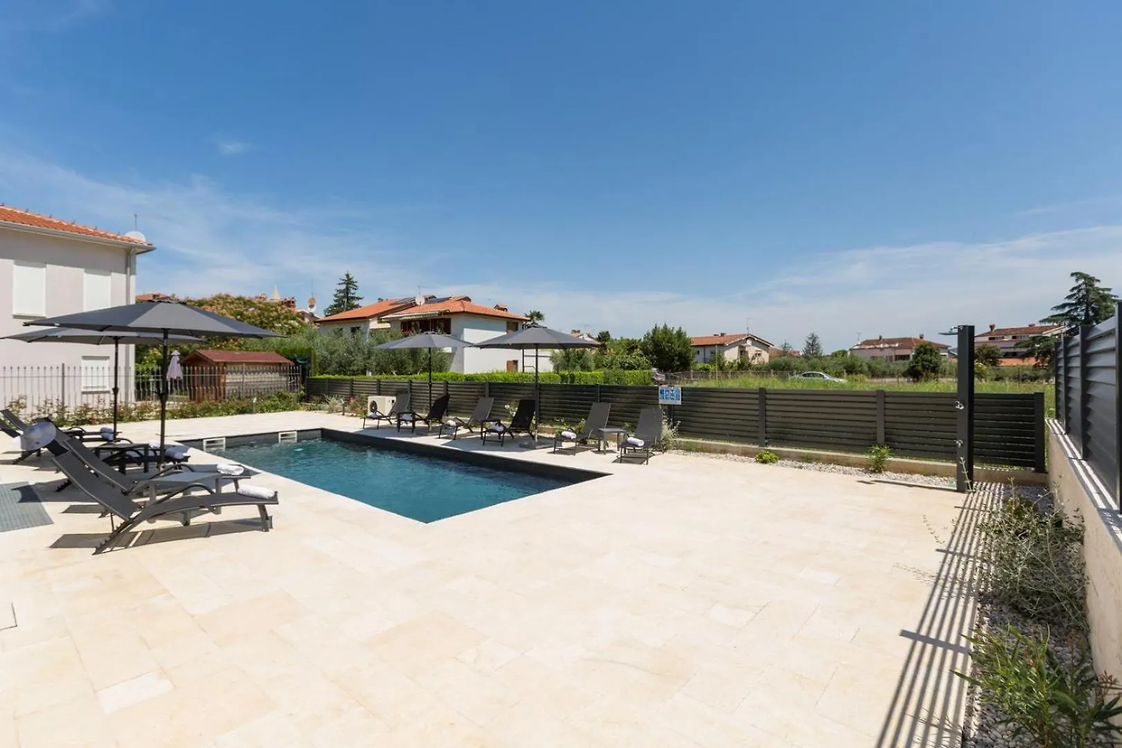Villa Matic I Apartment With Balcony And Shared Pool Funtana Croatia